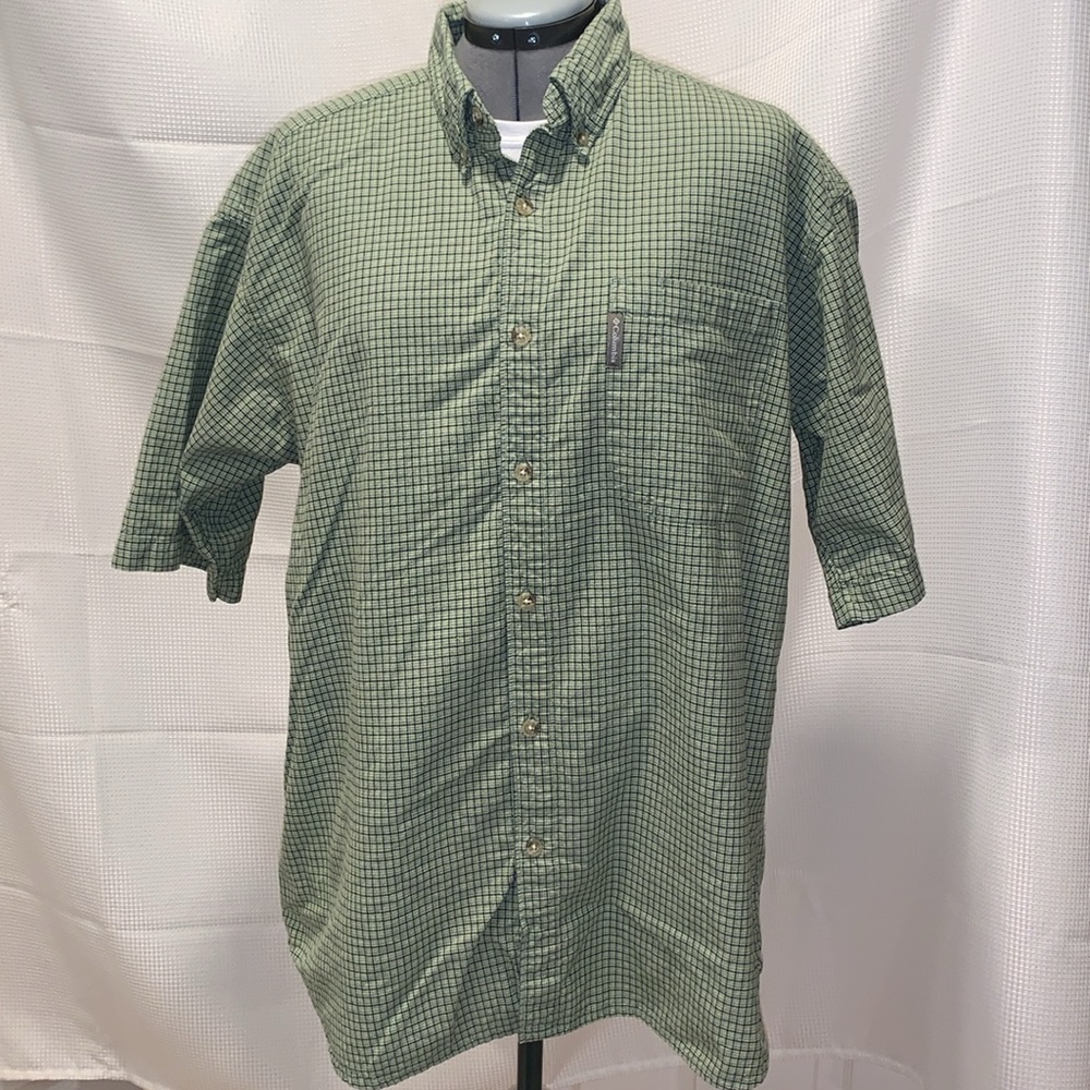 Columbia button down short sleeve shirt men’s XL